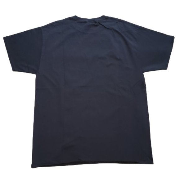 DC Comics Justice League T-Shirt Batman Flash Superman Black Men's L Pre-owned - Picture 2 of 6